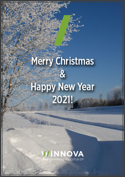 Merry Christmas and Happy New Year 2021!