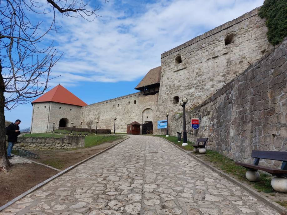 Culture Heritage -projektin vierailulla Unarissa tutustuttiin Budan linnaan.