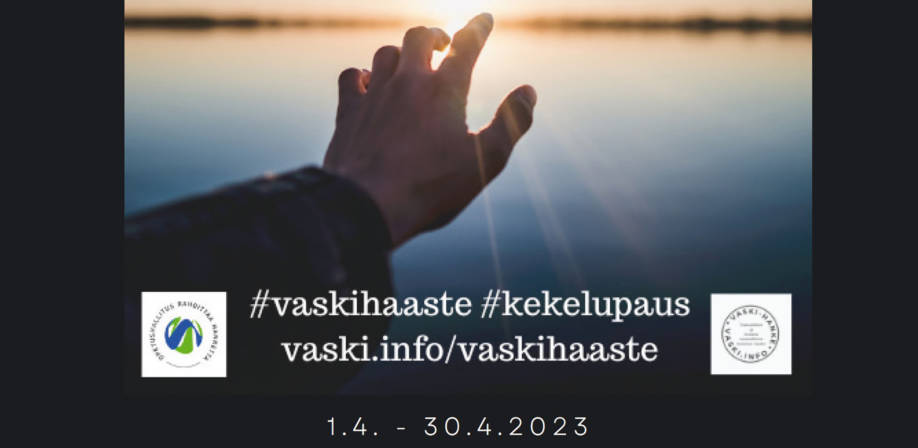 Vaskihaaste ja kestävän kehityksen lupaus huhtikuussa 2023