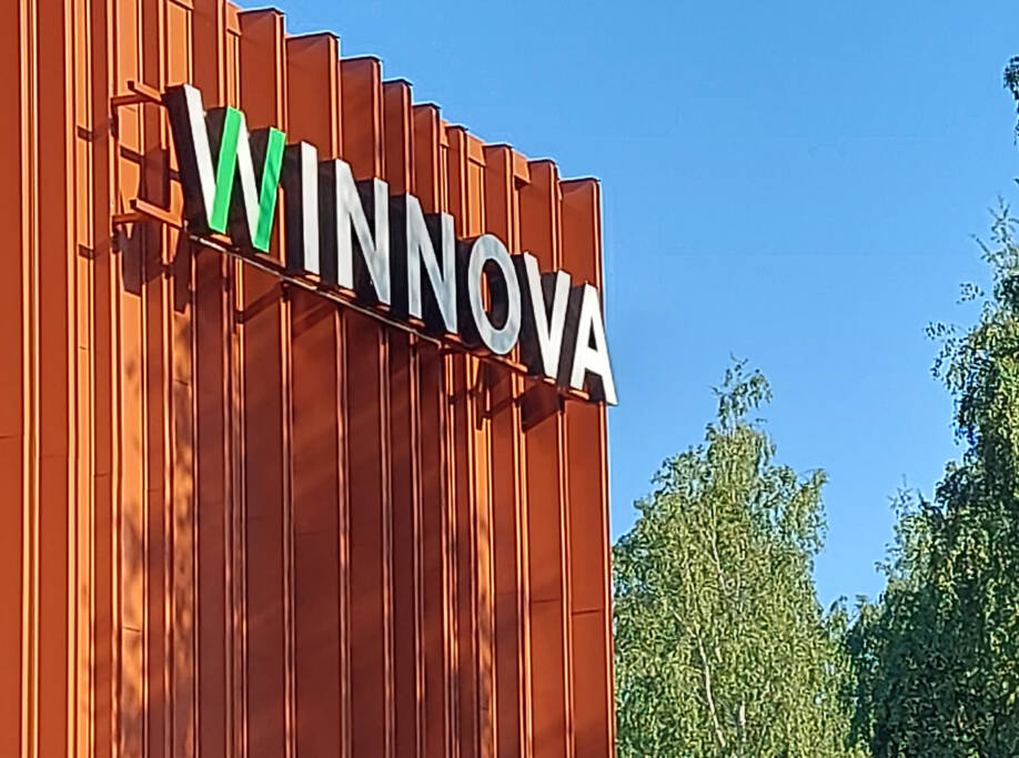WinNovan Tekniikkapuiston rakennus