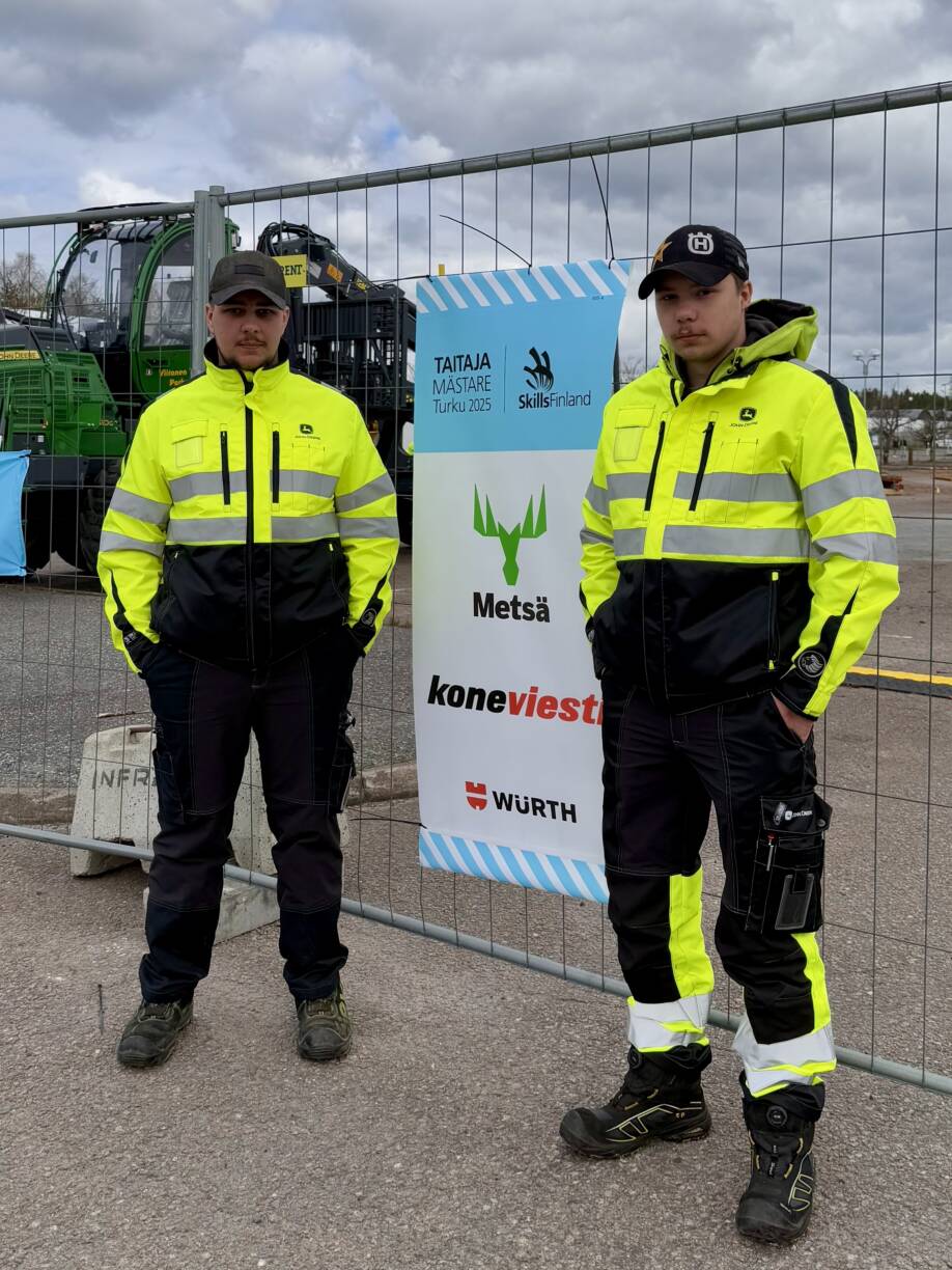 Arttu Haavisto ja Severi Ruohomaa.