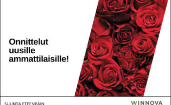 Onnittelut uusille ammattilaisille!