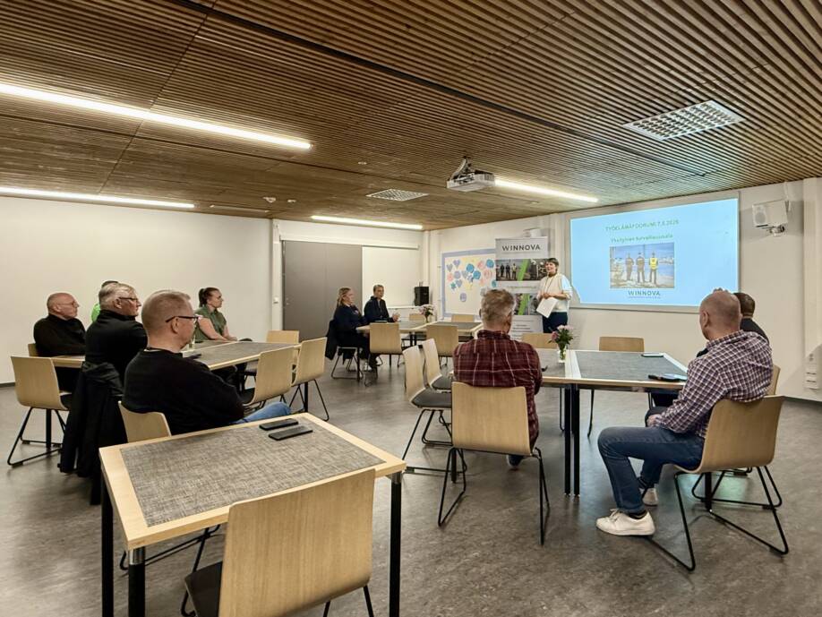Turvallisuusalan työelämäfoorumi WinNovassa Porissa.