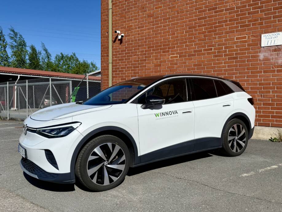 WinNovan sähköauto VW ID4.