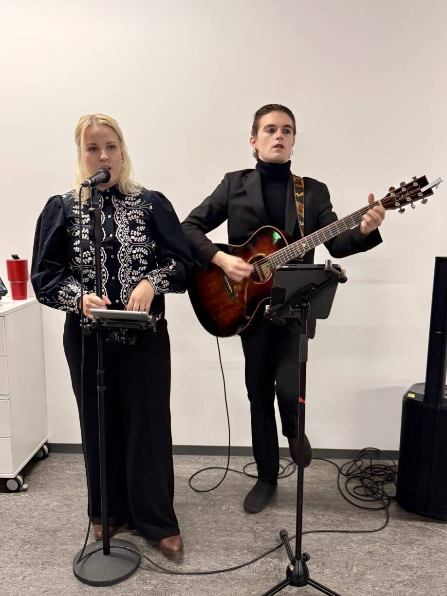 Palmgren-konservatorion Duo Alegria.