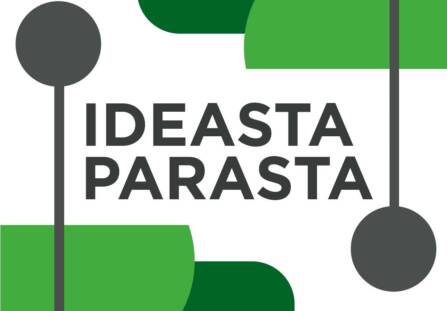 Ideasta parasta -kansi
